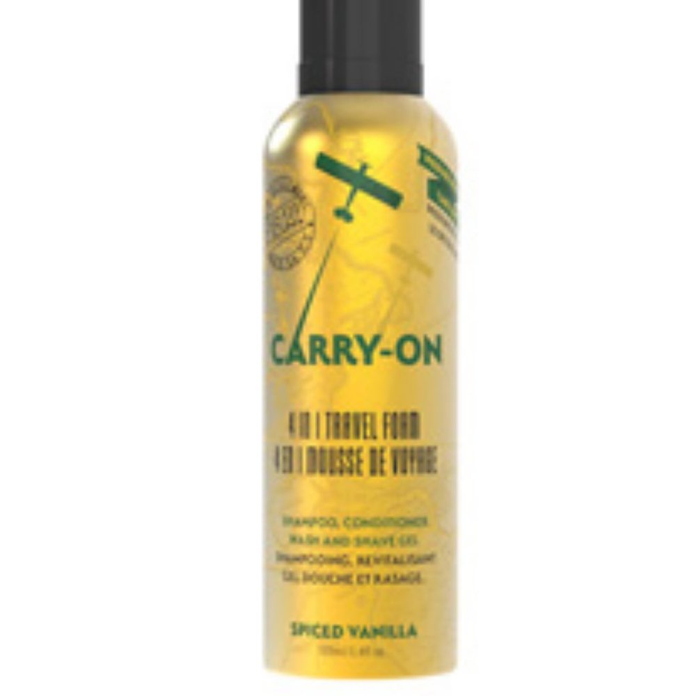 Spiced Vanilla Carry-On- 4 In 1 Travel Foam 3.4oz